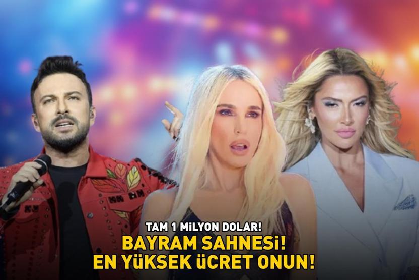 Kurban Bayramında en yüksek sahne ücretini bakın hangi şarkıcı alacak TAM 1 MİLYON DOLAR