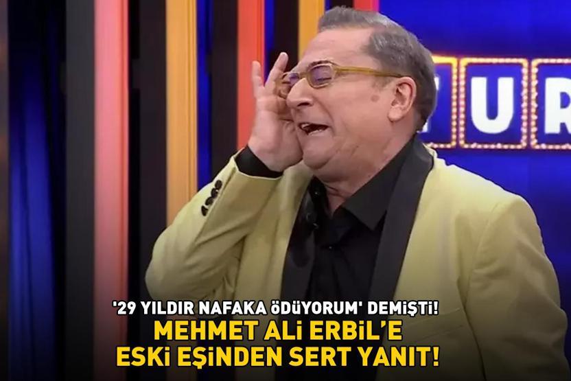 29 YILDIR NAFAKA ÖDÜYORUM DEMİŞTİ Nergis Kumbasardan Mehmet Ali Erbile sert yanıt