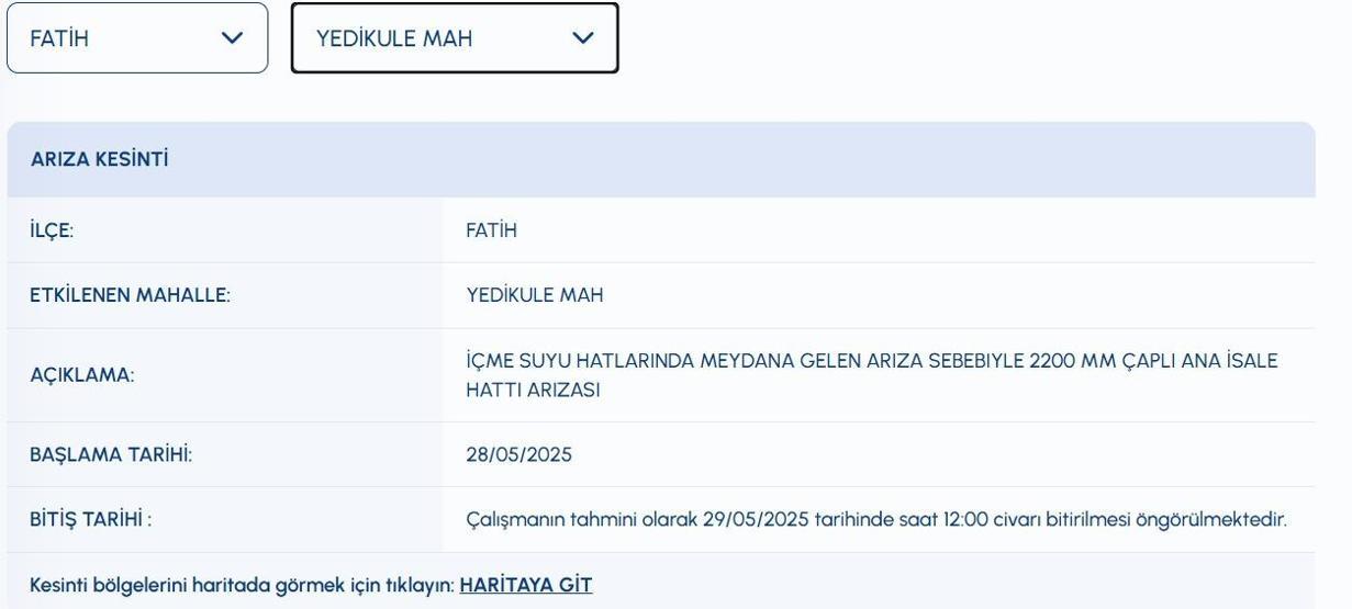 10 SAATTİR SULAR KESİK İSKİ Su Kesintisi: İstanbulda Sular Ne Zaman Gelecek Sarıyerde İSKİ Su Kesintisi Ne Zaman Bitecek Fatih, Üsküdar, Kadıköy Su Kesintisi Ne Zaman Bitecek