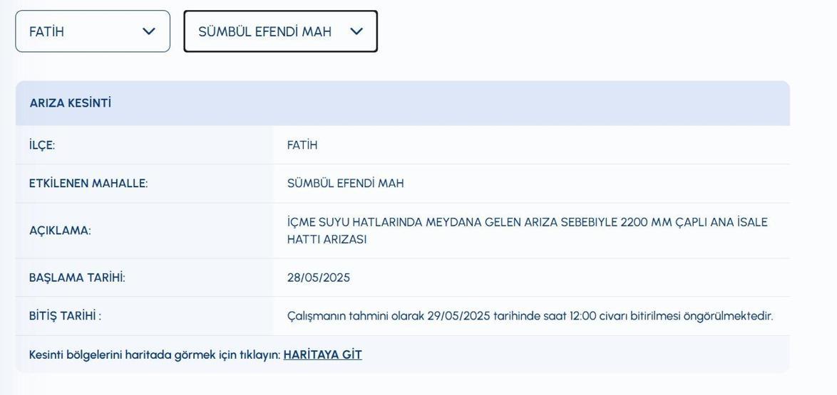 10 SAATTİR SULAR KESİK İSKİ Su Kesintisi: İstanbulda Sular Ne Zaman Gelecek Sarıyerde İSKİ Su Kesintisi Ne Zaman Bitecek Fatih, Üsküdar, Kadıköy Su Kesintisi Ne Zaman Bitecek