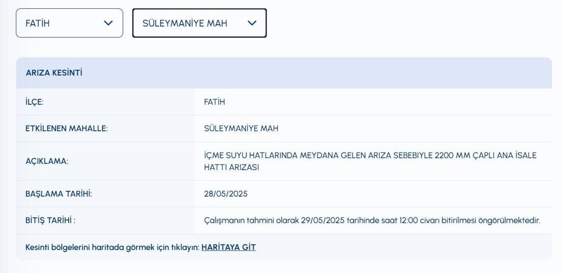 10 SAATTİR SULAR KESİK İSKİ Su Kesintisi: İstanbulda Sular Ne Zaman Gelecek Sarıyerde İSKİ Su Kesintisi Ne Zaman Bitecek Fatih, Üsküdar, Kadıköy Su Kesintisi Ne Zaman Bitecek