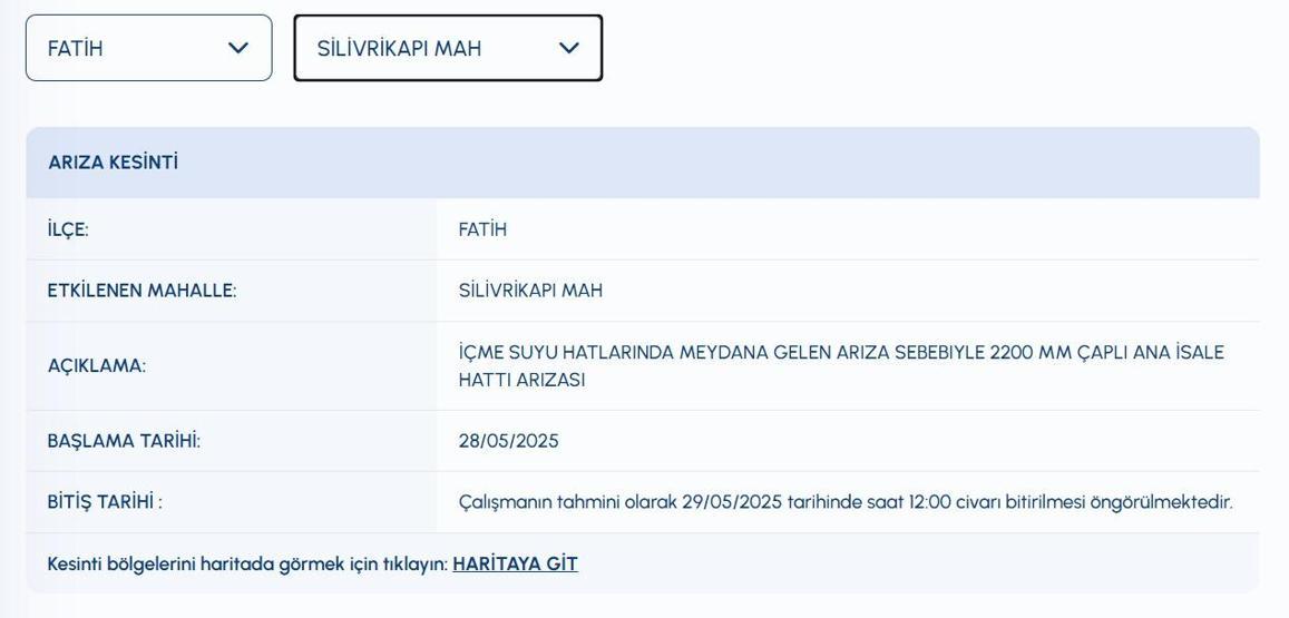 10 SAATTİR SULAR KESİK İSKİ Su Kesintisi: İstanbulda Sular Ne Zaman Gelecek Sarıyerde İSKİ Su Kesintisi Ne Zaman Bitecek Fatih, Üsküdar, Kadıköy Su Kesintisi Ne Zaman Bitecek