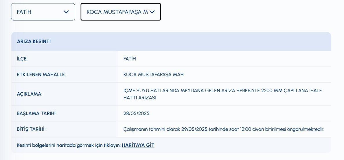 10 SAATTİR SULAR KESİK İSKİ Su Kesintisi: İstanbulda Sular Ne Zaman Gelecek Sarıyerde İSKİ Su Kesintisi Ne Zaman Bitecek Fatih, Üsküdar, Kadıköy Su Kesintisi Ne Zaman Bitecek