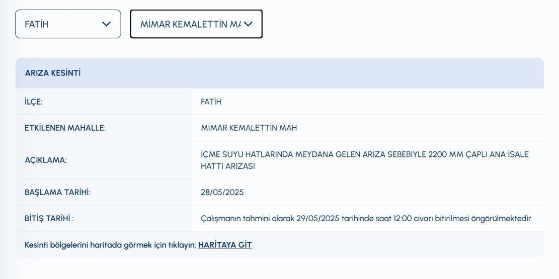 10 SAATTİR SULAR KESİK İSKİ Su Kesintisi: İstanbulda Sular Ne Zaman Gelecek Sarıyerde İSKİ Su Kesintisi Ne Zaman Bitecek Fatih, Üsküdar, Kadıköy Su Kesintisi Ne Zaman Bitecek