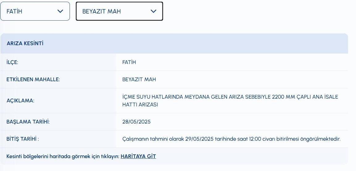 10 SAATTİR SULAR KESİK İSKİ Su Kesintisi: İstanbulda Sular Ne Zaman Gelecek Sarıyerde İSKİ Su Kesintisi Ne Zaman Bitecek Fatih, Üsküdar, Kadıköy Su Kesintisi Ne Zaman Bitecek