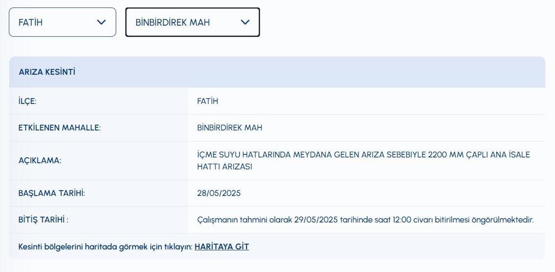 10 SAATTİR SULAR KESİK İSKİ Su Kesintisi: İstanbulda Sular Ne Zaman Gelecek Sarıyerde İSKİ Su Kesintisi Ne Zaman Bitecek Fatih, Üsküdar, Kadıköy Su Kesintisi Ne Zaman Bitecek
