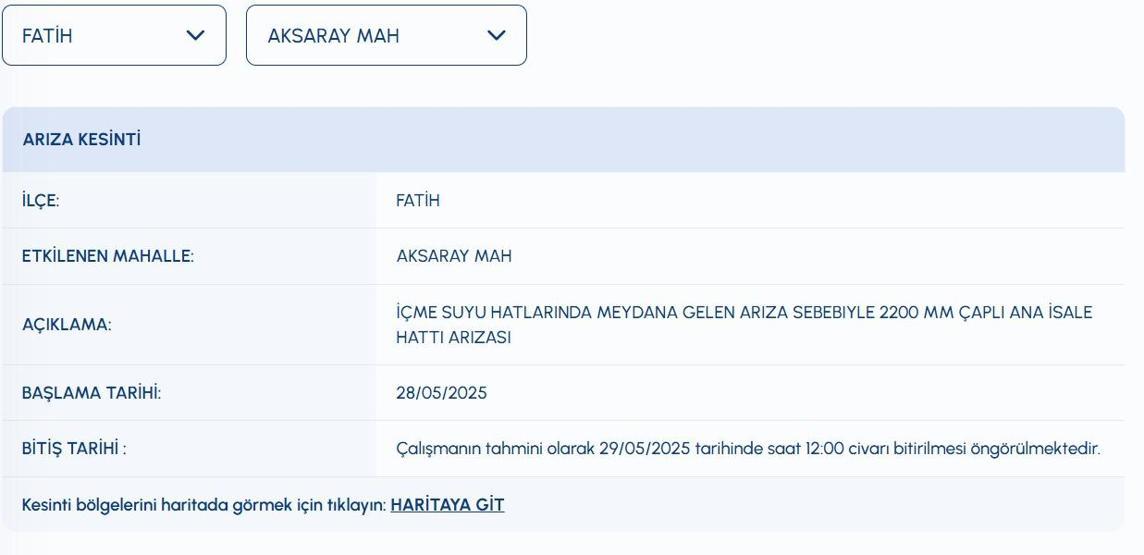 10 SAATTİR SULAR KESİK İSKİ Su Kesintisi: İstanbulda Sular Ne Zaman Gelecek Sarıyerde İSKİ Su Kesintisi Ne Zaman Bitecek Fatih, Üsküdar, Kadıköy Su Kesintisi Ne Zaman Bitecek
