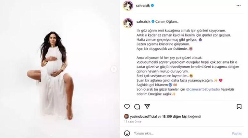 Survivor Sahra Işıktan Duygusal Hamilelik Paylaşımı: Kucağıma Almak İçin Günleri Sayıyorum