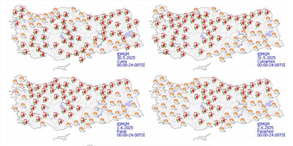 Dikkat Valilik ve Meteoroloji peş peşe uyardı: Kuvvetli Yağış ve Rüzgar Alarmı