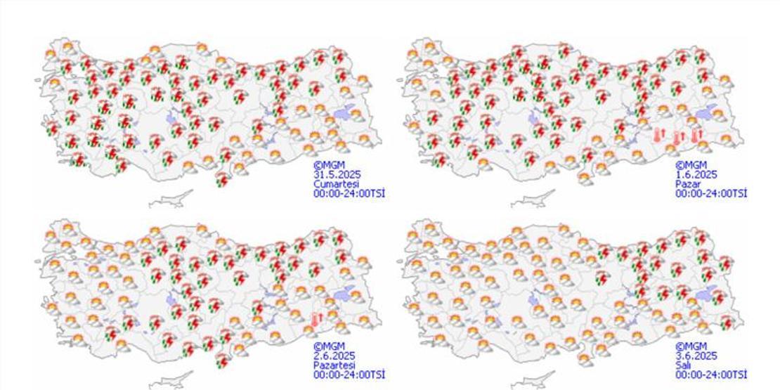 Dikkat Meteoroloji tek tek uyardı: 19 ilde sarı kodlu alarm