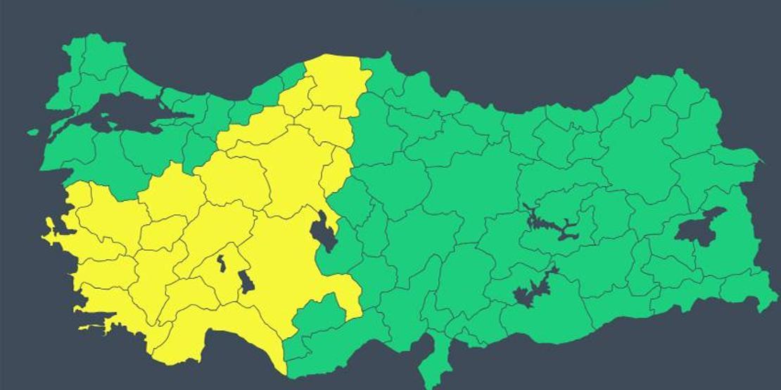 Dikkat Meteoroloji tek tek uyardı: 19 ilde sarı kodlu alarm