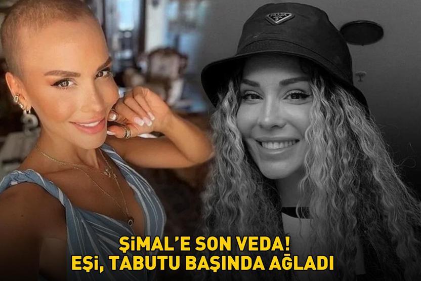 Ünlü şarkıcı Şimalin cenazesinde gözyaşları sel oldu EŞİ, TABUTU BAŞINDA AĞLADI