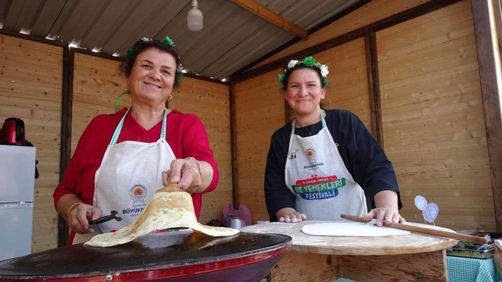 Bu da Isırganlı Dondurma 8. Samsun Yöresel Ot Yemekleri Festivaline Damga Vurdu