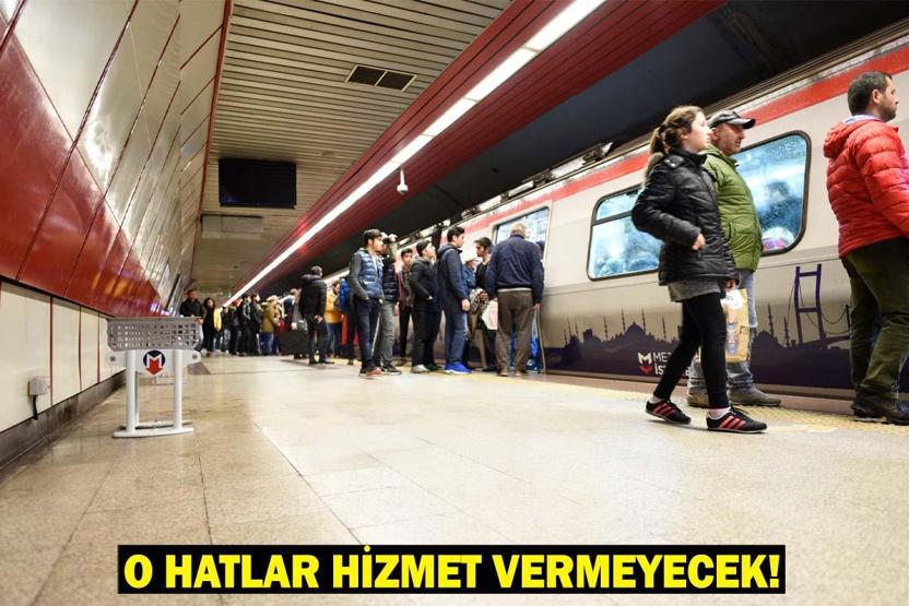 Taksim ve Şişhane metro durakları çalışmıyor mu, ne zamana kadar Metro İstanbul’dan İstanbul Valiliği duyurusu