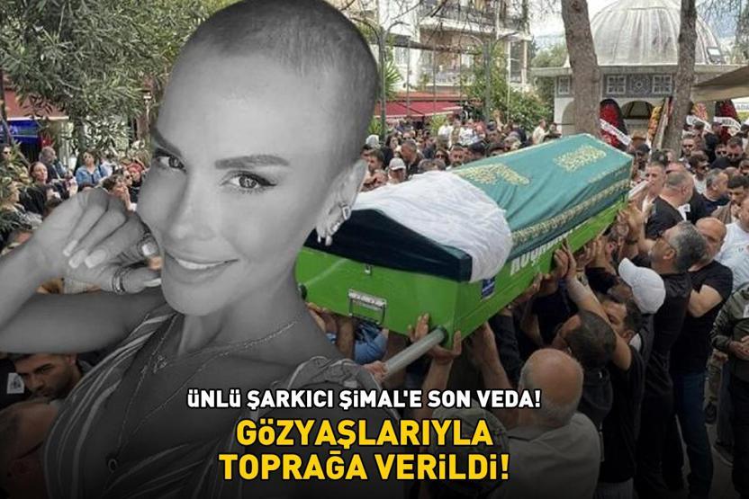 4 yıldır savaştığı kansere yenik düşmüştü Ünlü şarkıcı Şimal gözyaşlarıyla toprağa verildi