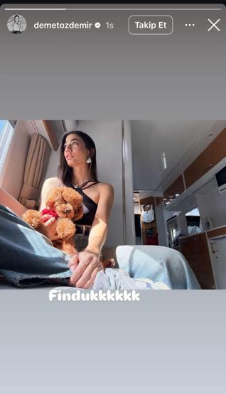 Demet Özdemirin Fındıkı Eşref Rüya setinin neşesi oldu GÖREN BİR DAHA BAKTI