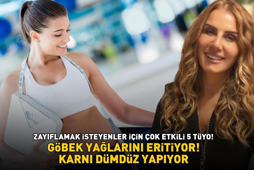 Mucizevi zayıflama sırrı Diyetisyen Taylan Kümeliden 5 tüyo Göbek yağlarını eritiyor, karnı dümdüz yapıyor