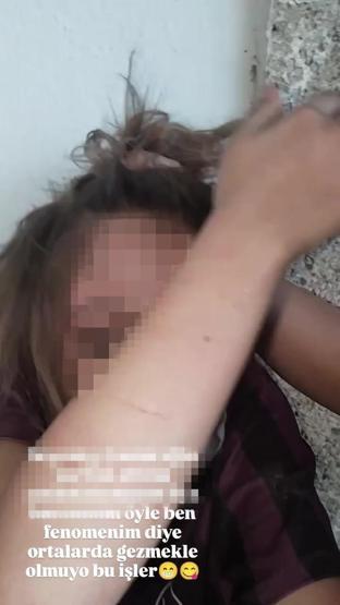 Skandal görüntüleri not yazıp paylaştılar Genç kızı darp edip özür dilettiler