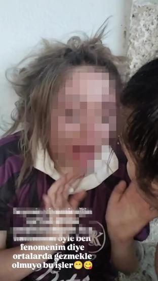 Skandal görüntüleri not yazıp paylaştılar Genç kızı darp edip özür dilettiler