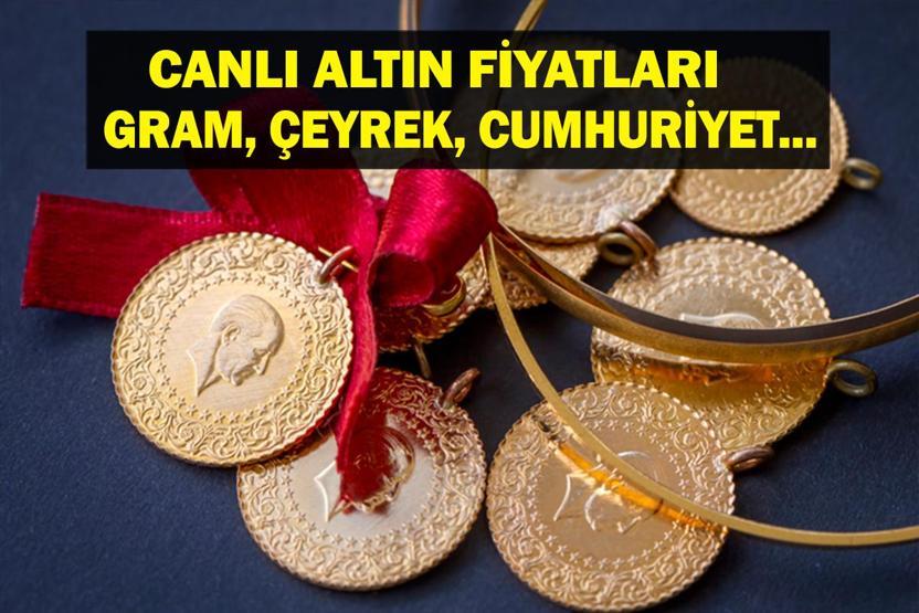 2 HAZİRAN CANLI ALTIN FİYATLARI: Gram Altın Ne Kadar Çeyrek Altın Fiyatı Ne Gram, Çeyrek, Yarım, Cumhuriyet Altını Ne Kadar 2 Haziran Canlı Altın Fiyatları
