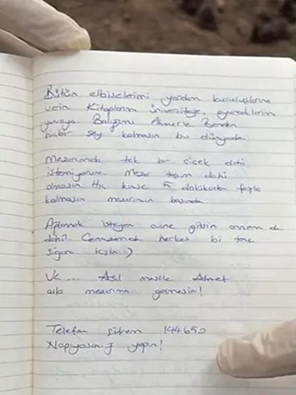 İntihar mektubunda araştırma görevlisini işaret etmişti Görevden uzaklaştırıldı