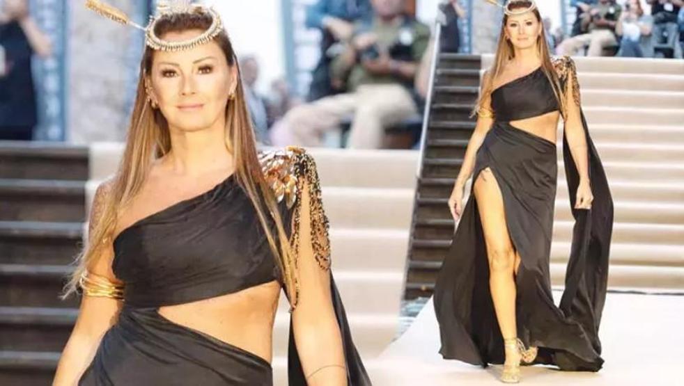 Pınar Altuğ’un derin yırtmaçlı elbisesi sosyal medyada tartışma yarattı