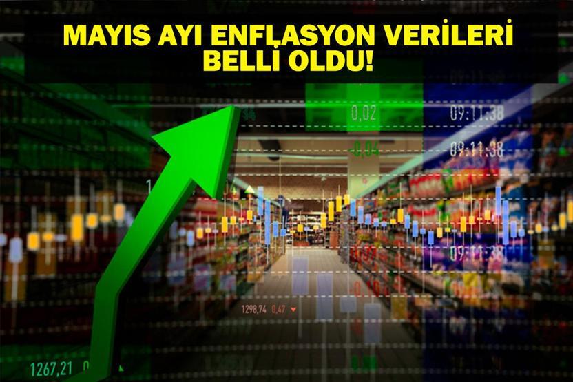 SON DAKİKA MAYIS ENFLASYON VERİLERİ: TÜİK Mayıs Ayı Enflasyon Oranı Kaç Oldu ÜFE, TÜFE, 5 Aylık Enflasyon Farkı Ne Kadar TÜİK Açıkladı
