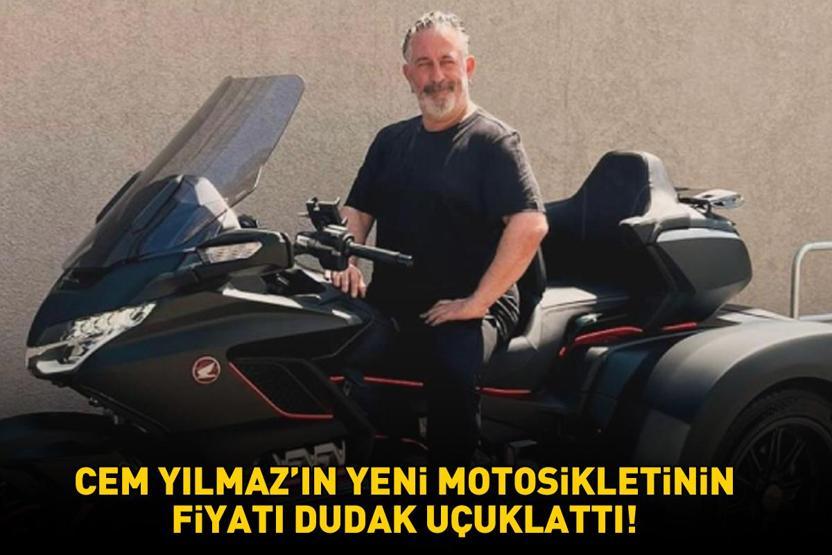 Cem Yılmazın yeni motosikletinin fiyatı dudak uçuklattı: ‘Hay maşallah’ Meğer 2 milyon 500 bin TLyi...