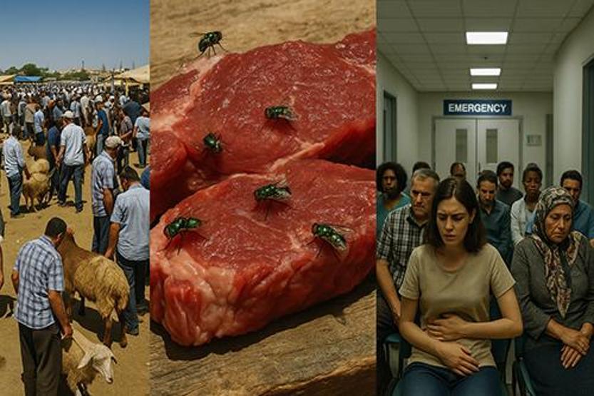 Bayramda Et Tüketimine Dikkat: Şarbon ve Salmonella Tehlikesi Kurban Eti Nasıl Saklanmalı Uzmanından Hayati Uyarılar