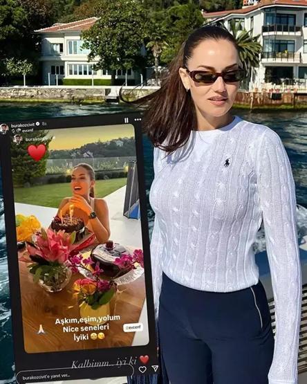 Sosyal Medyada Aşka Geldiler Burak Özçivitten Eşi Fahriye Evcene: Aşkım, eşim, yolum… Fahriye Evcenden Yanıt Gecikmedi