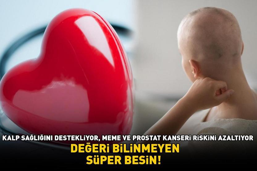 DEĞERİ BİLİNMEYEN SÜPER BESİN Bitkisel protein deposu Kalp sağlığını destekliyor, meme ve prostat kanseri riskini azaltıyor