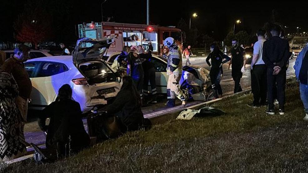 Kütahya’da zincirleme trafik kazası: Çok sayıda yaralı var