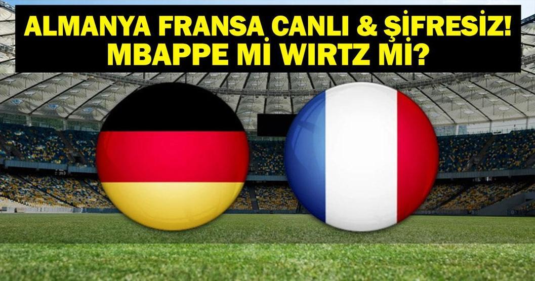 CANLI| ALMANYA FRANSA MAÇI İZLE: UEFA Uluslar Ligi Almanya Fransa Maçı Canlı İzle Almanya Fransa Maçı Hangi Kanalda, Saat Kaçta İşte İlk 11ler