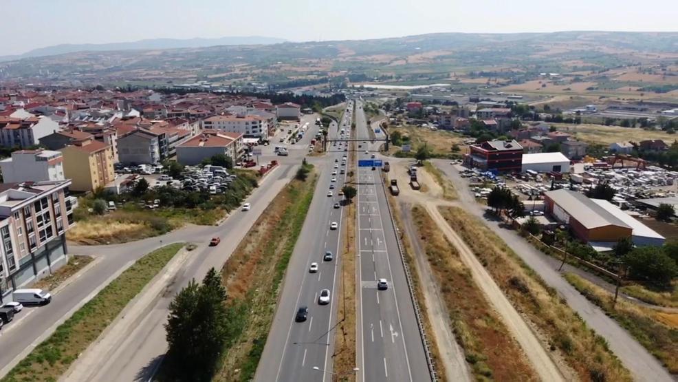 Tatilciler dönüyor Tekirdağ-İstanbul yolunda yoğunluk
