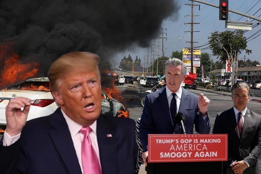 Los Angelestaki olaylar tansiyonu yükseltiyor: Trumpı mahkemeye vereceğiz