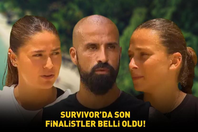 Survivorda son finalistler belli oldu Ayşe, Sevgi ve Volkan oyun alanında ter döktü İşte adaya veda eden isim...