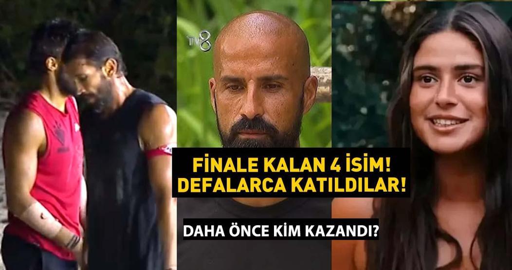 İŞTE SURVİVOR FİNALİSTLERİ KAÇ KEZ KATILDILAR Adem, Ayşe, Volkan, Batuhan ile ilgili tüm bilgiler...