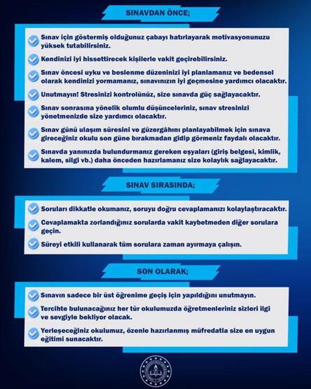 1 milyon öğrenci nefesini tuttu Sınavda bir adım öne geçirecek altın öneri