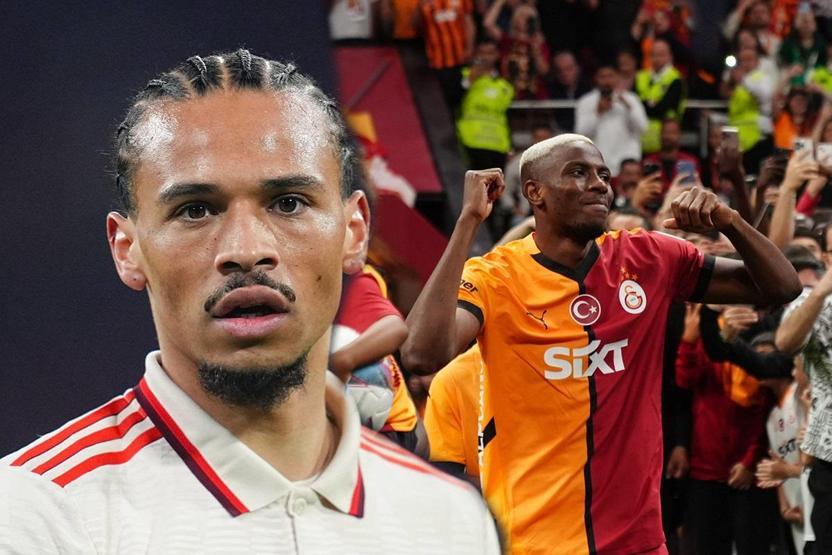 Galatasaray’ın Leroy Sane – Victor Osimhen planı: İkisi bir arada