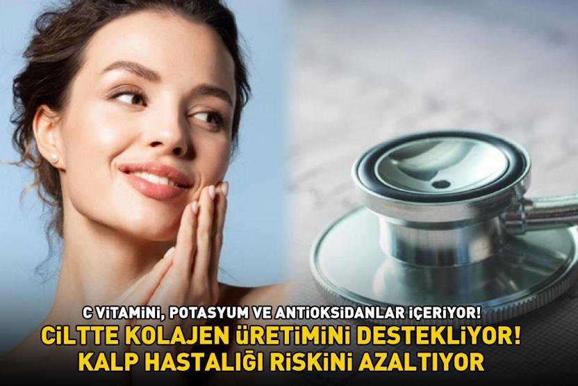 Kilosu 100 TL C vitamini, potasyum ve antioksidanlar içeriyor Ciltte kolajen üretimini destekliyor, kalp hastalığı riskini azaltıyor