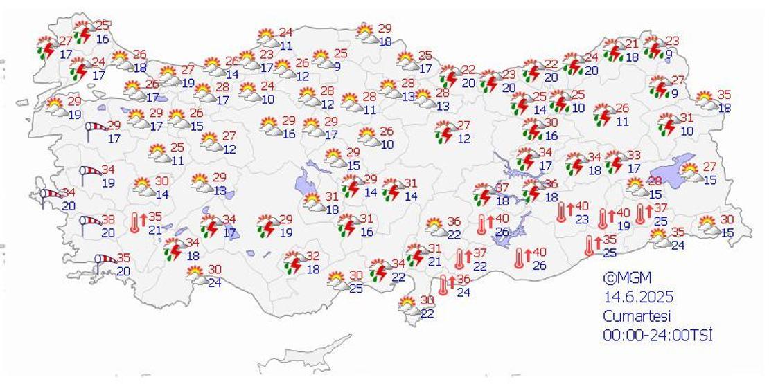 Güzel havalara mola Meteoroloji’den yağış, fırtına ve toz taşınımı uyarısı: Etkilenecek bölgeler belli oldu