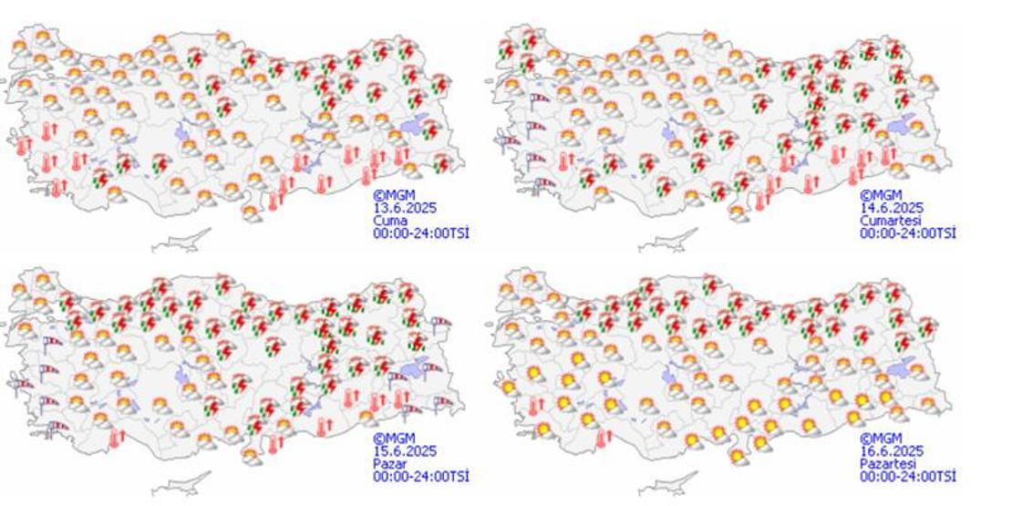 Güzel havalara mola Meteoroloji’den yağış, fırtına ve toz taşınımı uyarısı: Etkilenecek bölgeler belli oldu