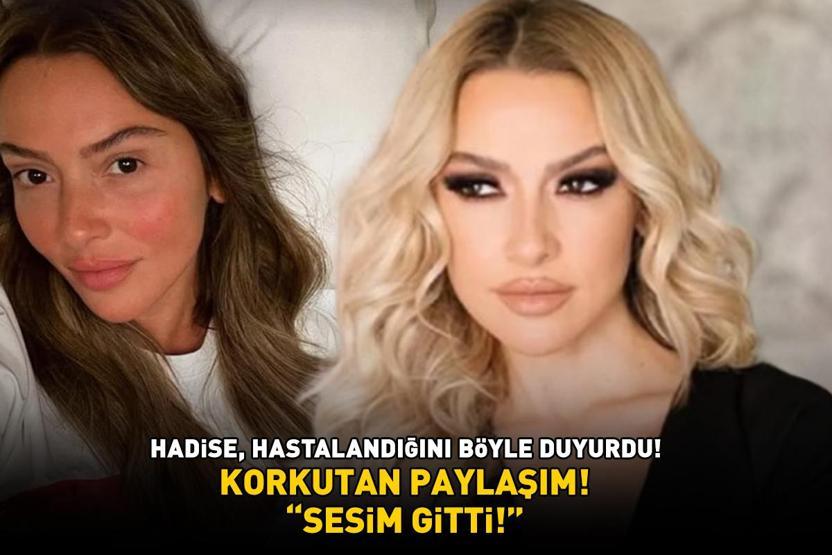 Hadiseden korkutan paylaşım Hastalandığını böyle duyurdu: SESİM GİTTİ