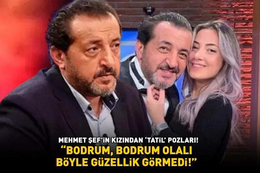MasterChef Mehmet Yalçınkaya’nın kızından tatil pozları BODRUM, BODRUM OLALI BÖYLE GÜZELLİK GÖRMEDİ