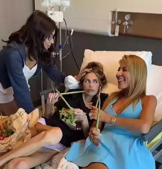 Anoreksiya nedeniyle 29 kiloya kadar düşmüştü Nihal Candan doğum gününü hastane odasında kutladı