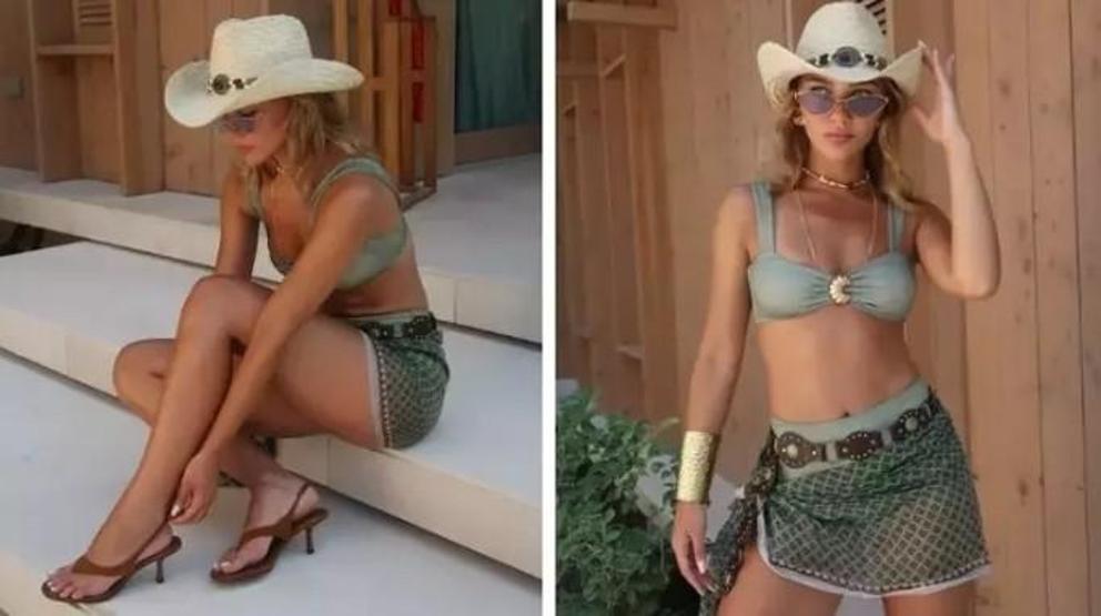 Melisa Döngelin Plaj Şıklığı Sosyal Medyada Büyüleyen Etki Yarattı