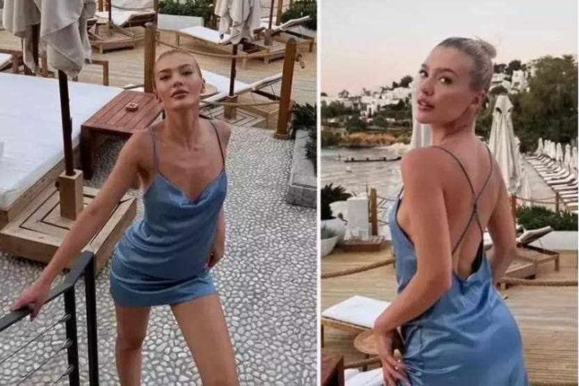 Melisa Döngelin Plaj Şıklığı Sosyal Medyada Büyüleyen Etki Yarattı