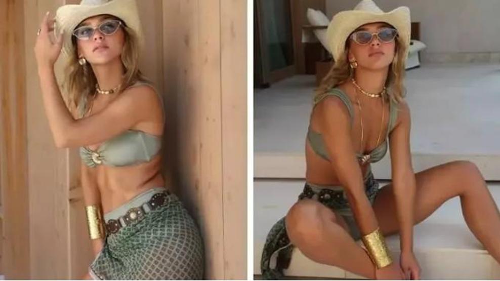 Melisa Döngelin Plaj Şıklığı Sosyal Medyada Büyüleyen Etki Yarattı