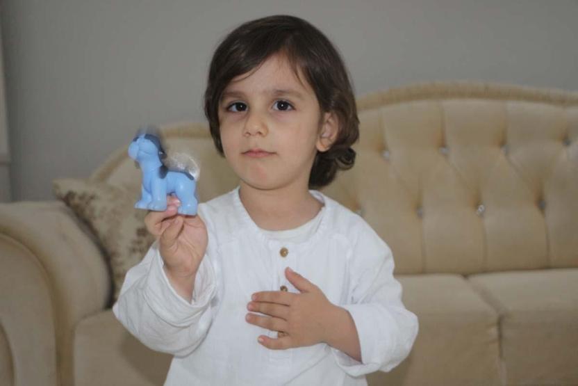 DMD hastası 3 yaşındaki Furkan için umut arayışı