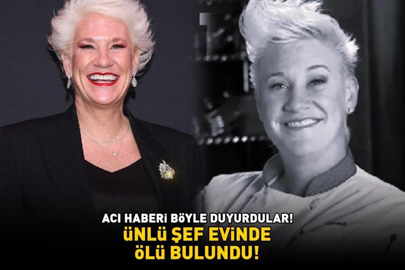 Ünlü şef Anne Burrell evinde ölü bulundu ACI HABERİ BÖYLE DUYURDULAR